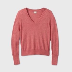 A new day V-neck sweater